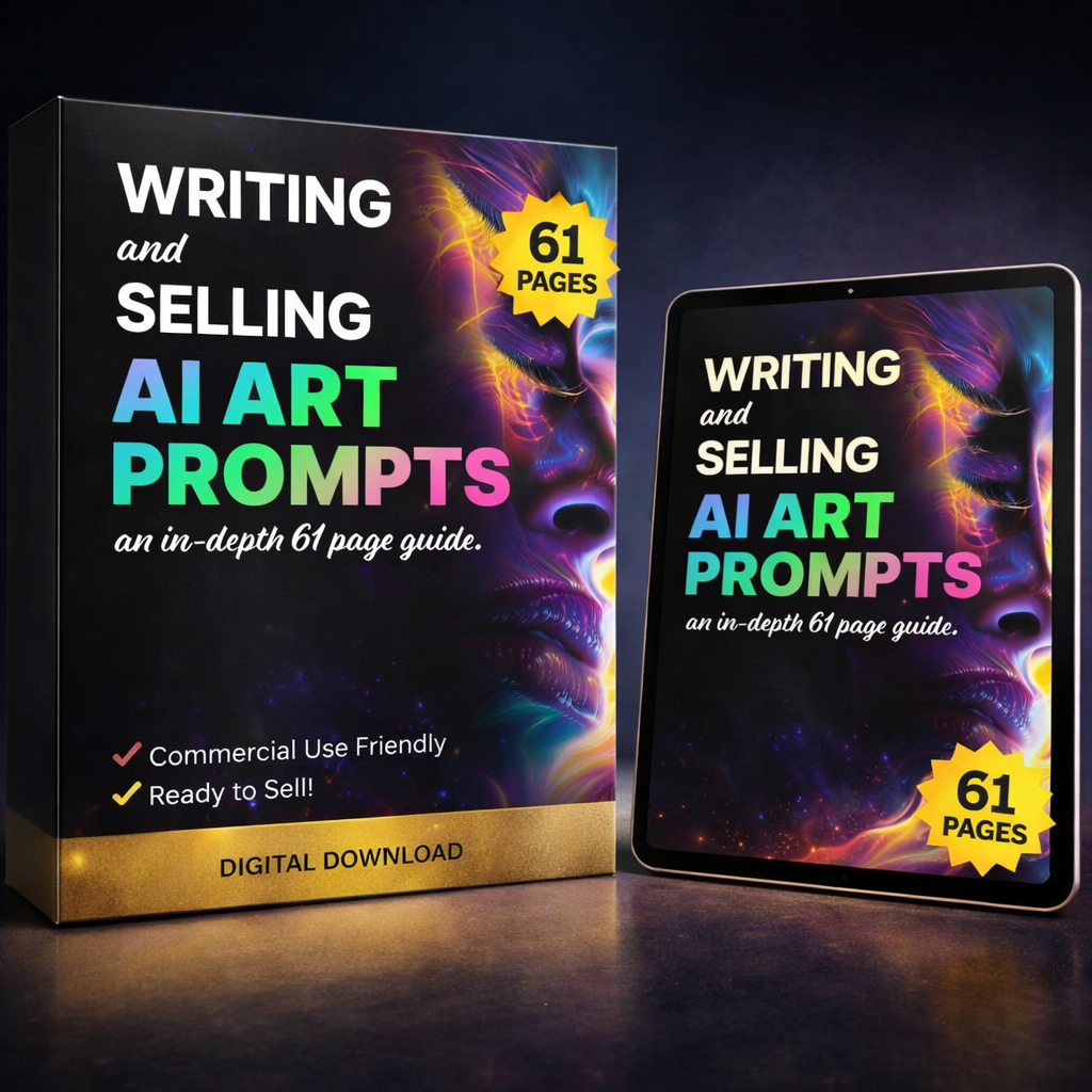 Write, Sell & Profit: The Ultimate AI Art Prompts Guide – 61 Pages to Master Prompt Engineering