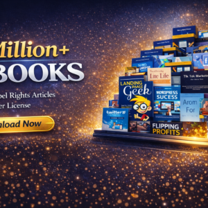 3 Million Ebooks + 3 Million PLR Articles Bonus Content with Reseller Rights