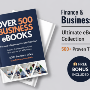 PLR 500+ Premium Business eBooks Bundle + FREE Business Email Templates Pack