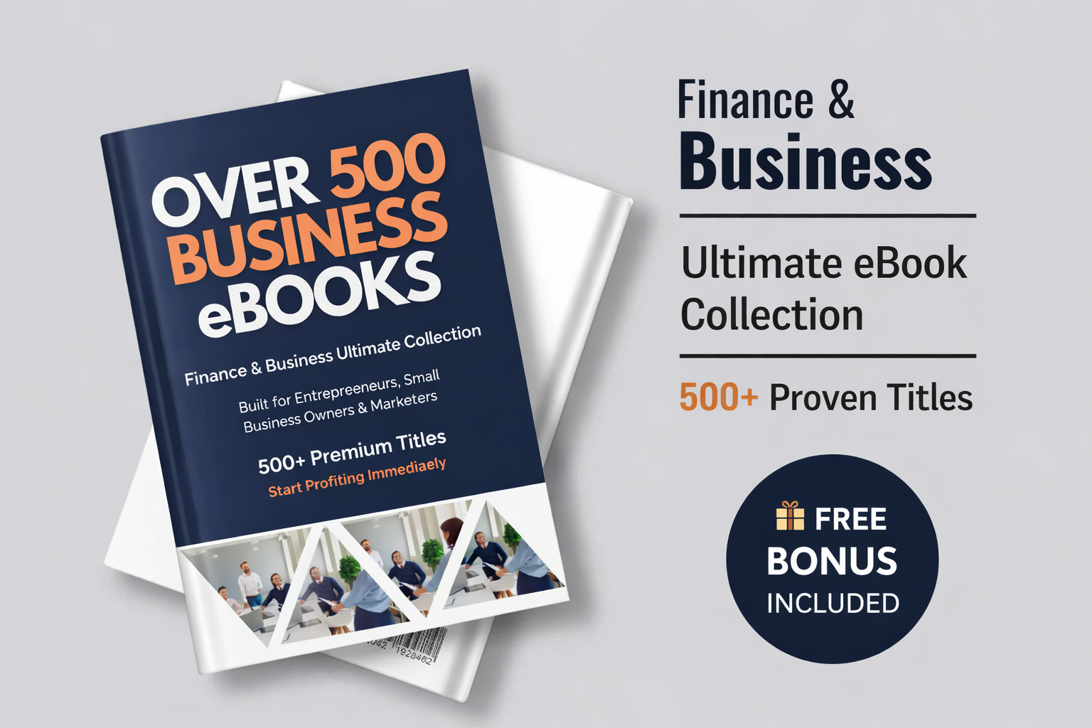 PLR 500+ Premium Business eBooks Bundle + FREE Business Email Templates Pack - Image 2