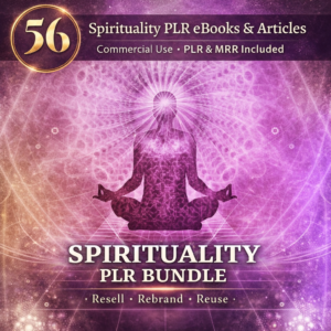 56 Spirituality PLR Bundle | eBooks & Articles | Full Resell & Commercial Rights