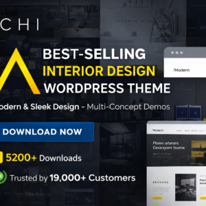 Archi – Modern Interior Design WordPress Theme for Architects & Designers