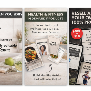Ultimate DFY Health & Fitness Bundle | PLR Content to Rebrand & Resell