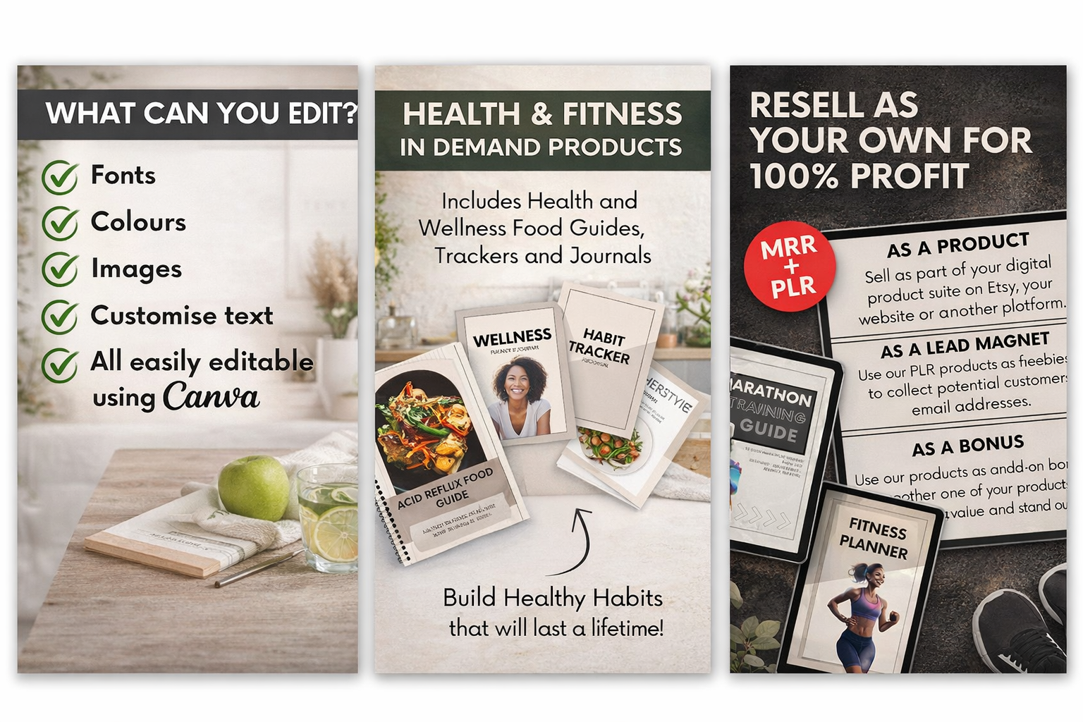 Ultimate DFY Health & Fitness Bundle | PLR Content to Rebrand & Resell