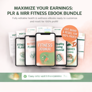 Premium Weight Loss Planner Bundle | Canva Editable | Resell Rights