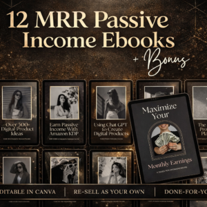 Done-For-You Passive Income eBooks | Master Resell Rights & PLR | Instant Digital Profits