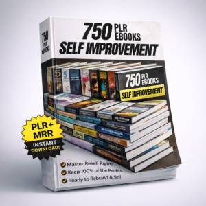 750 Self-Help & Personal Growth eBooks | Mega Digital Bundle | Resell Rights Included