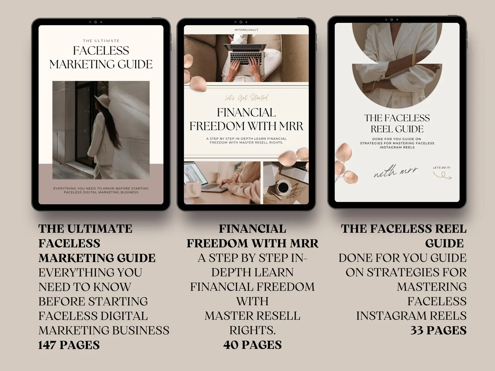 22 DFY Faceless Digital Marketing Products | Master Resell Rights (MRR) | Ready to Profit - Image 3