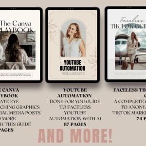 22 DFY Faceless Digital Marketing Products | Master Resell Rights (MRR) | Ready to Profit