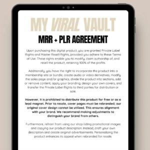 22 DFY Faceless Digital Marketing Products | Master Resell Rights (MRR) | Ready to Profit