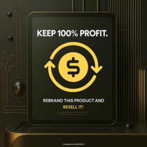 Editable Fitness Planner Bundle with PLR & MRR Rights