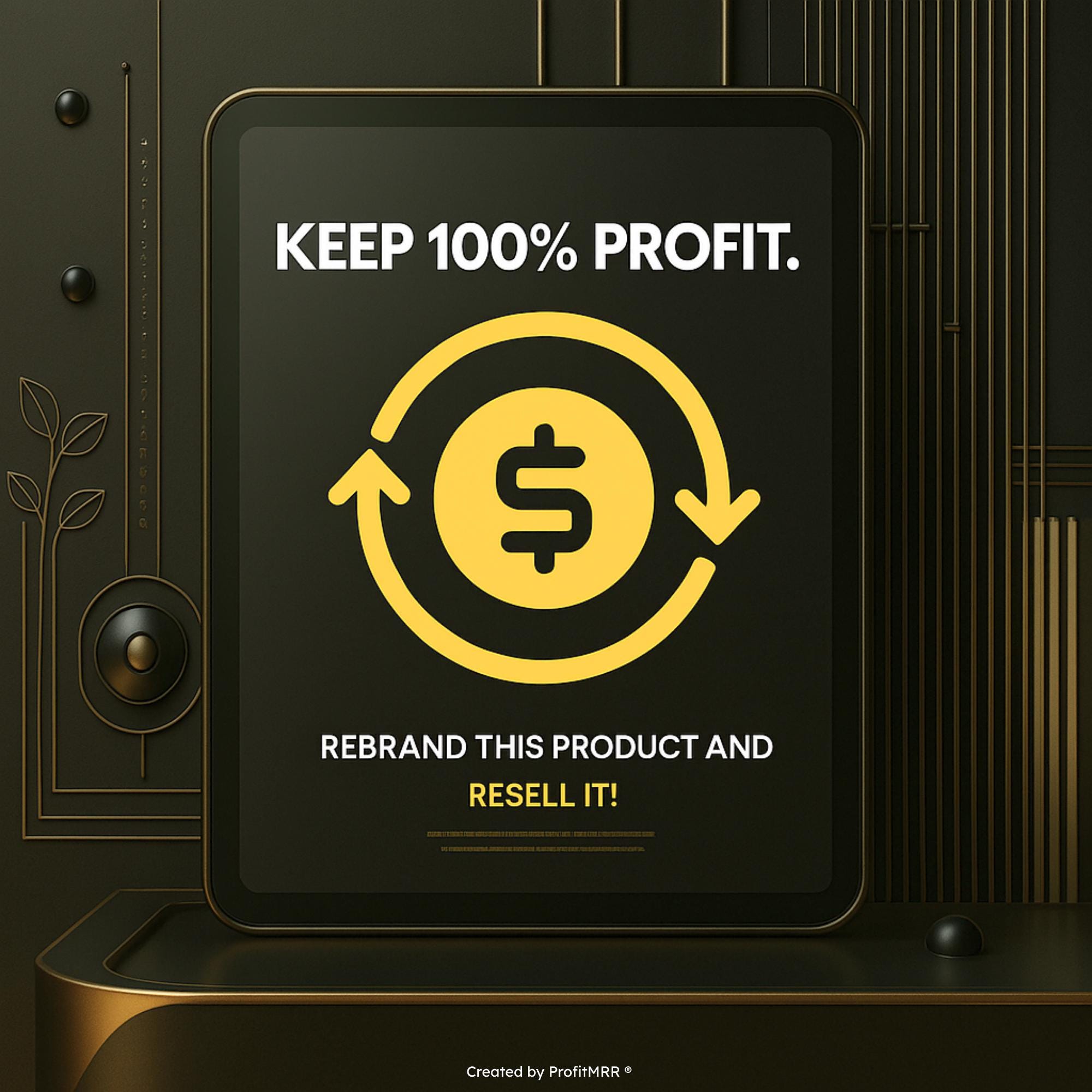 Editable Fitness Planner Bundle with PLR & MRR Rights - Image 2