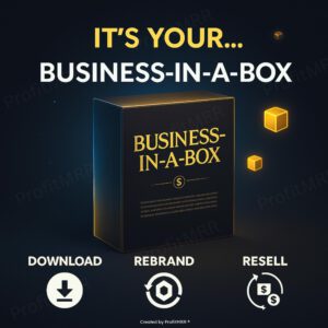 Editable Fitness Planner Bundle with PLR & MRR Rights