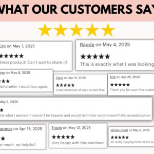 Printable Fitness Checklist with PLR & Resell Rights