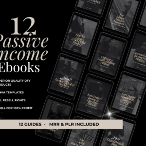 Ultimate Passive Income eBook Collection – MRR License | Rebrand, Resell & Earn