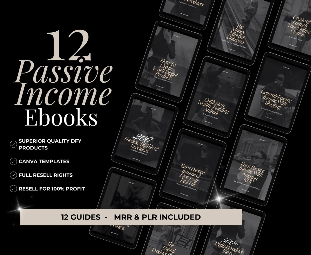 Ultimate Passive Income eBook Collection – MRR License | Rebrand, Resell & Earn - Image 7