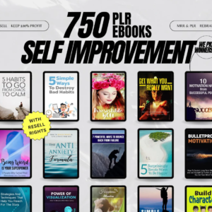 Ultimate Self-Improvement eBooks Bundle – 750 Digital Books with Resell Rights