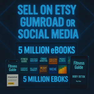 5 Million Resellable eBooks – PLR & MRR Mega Bundle for Instant Passive Incom