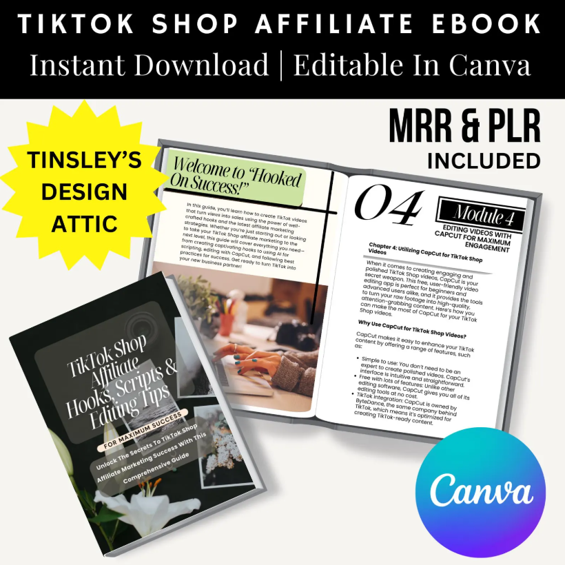 Viral TikTok Shop Affiliate Hooks & Scripts – Ready-to-Use Content to Boost Sales | PLR + MRR Resell Rights | 2025 - Image 2