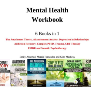 6-in-1 Mental Health Workbook Bundle – Attachment Theory, Abandonment Anxiety & Self-Healing Tools for Emotional Recovery