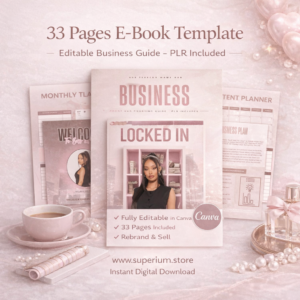 33-Page PLR eBook Template – Rebrand, Resell & Keep 100% Profit