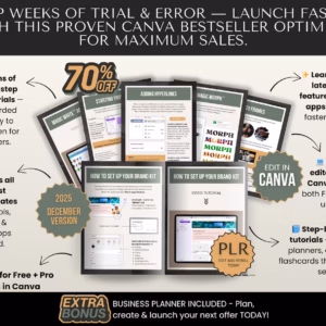 Canva Crash Course PLR – Editable Video & eBook Training System